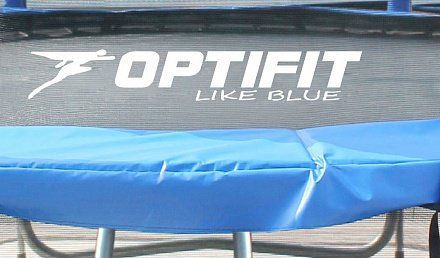 Батут Optifit Like Blue 6ft с сине-желтой крышей