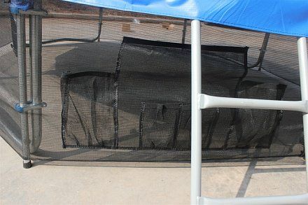 Батут Optifit Like Blue 8ft с синей крышей Батут Optifit Like Blue 8ft с синей крышей