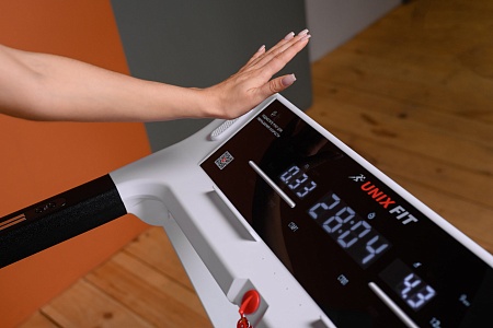 Беговая дорожка UNIX Fit Hi-tech F2 арктический лед Беговая дорожка UNIX Fit Hi-tech F2 арктический лед