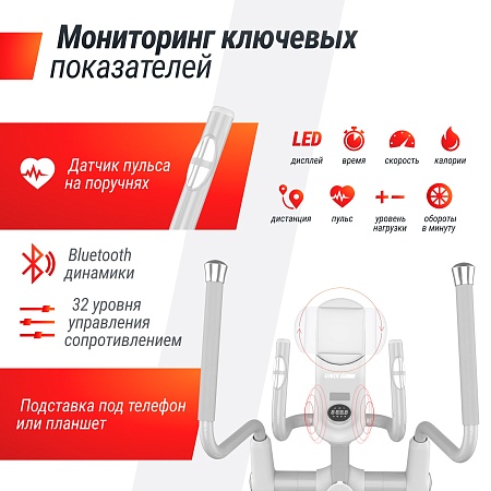 Эллиптический тренажер UNIX Fit MV-850 (Автонаклон / Auto Incline) деревянный Эллиптический тренажер UNIX Fit MV-850 (Автонаклон / Auto Incline) деревянный