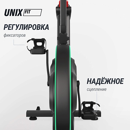 Велотренажер Спин-байк UNIX Fit с подсветкой / Smart Light 700