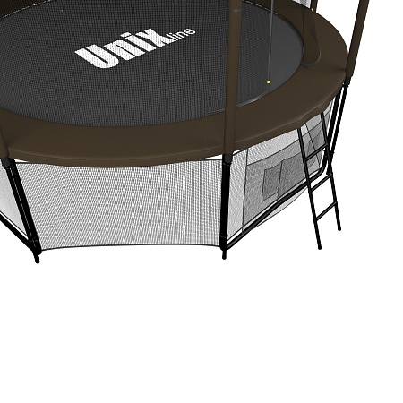 Батут UNIX line Black&Brown 8 ft (inside) Батут UNIX line Black&Brown 8 ft (inside)
