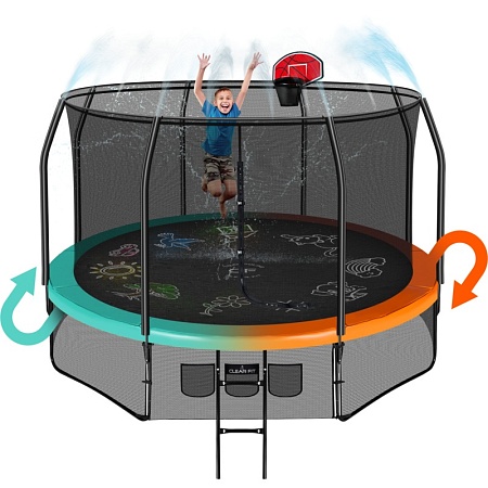 Каркасный батут Clear Fit FamilyHop 10Ft Каркасный батут Clear Fit FamilyHop 10Ft