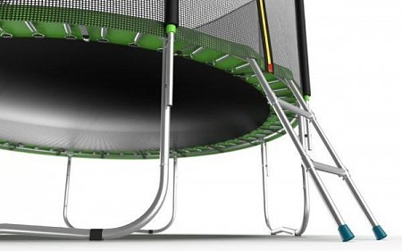 Батут с внешней сеткой и лестницей Evo Jump External 8ft (Green) Батут с внешней сеткой и лестницей Evo Jump External 8ft (Green)