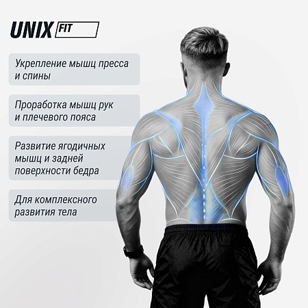 Скамья силовая со стойками UNIX Fit Bench 125