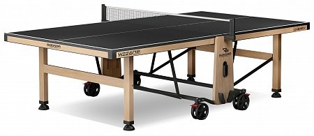 Теннисный стол складной для помещений "Rasson Premium W-2260 Cherry Indoor" (274 Х 152.5 Х 76 см ) с сеткой
