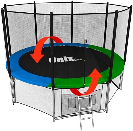 Батут UNIX line Classic 8 ft (outside) Батут UNIX line Classic 8 ft (outside)