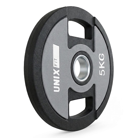 Диск уретановый c хватом UNIX Fit PRO 5 кг, 51 мм, 1 шт. Диск уретановый c хватом UNIX Fit PRO 5 кг, 51 мм, 1 шт.