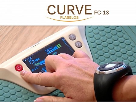 Вибрационная платформа OTO FLABELOS CURVE FC-13 Emerald Вибрационная платформа OTO FLABELOS CURVE FC-13 Emerald