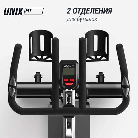 Велотренажер Спин-байк UNIX Fit SB-500 черный Велотренажер Спин-байк UNIX Fit SB-500 черный