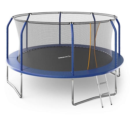 Батут UNIX Line Премиальный / Supreme Basic 14 ft (427 см) синий Батут UNIX Line Премиальный / Supreme Basic 14 ft (427 см) синий