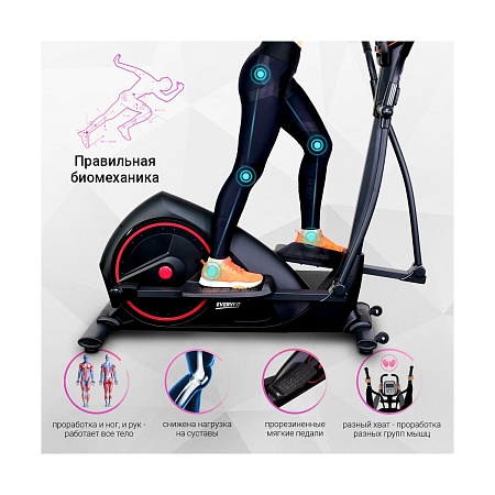 Магнитный эллиптический тренажер Everyfit 150EP