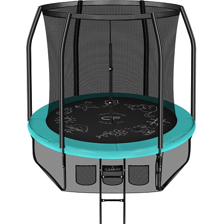 Каркасный батут Clear Fit FamilyHop 8Ft Каркасный батут Clear Fit FamilyHop 8Ft
