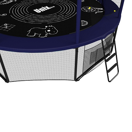 Батут UNIX line SUPREME GAME 8 ft (blue) Батут UNIX line SUPREME GAME 8 ft (blue)