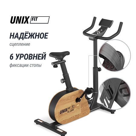Велотренажер генераторный UNIX Fit BL-380E деревянный / Wood Велотренажер генераторный UNIX Fit BL-380E деревянный / Wood