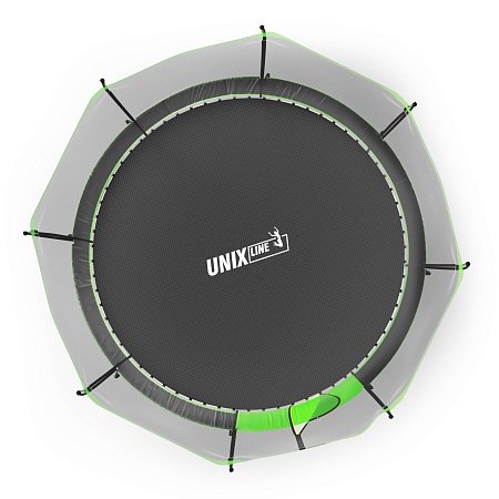 Батут UNIX Line НЛО / UFO 12 ft (366 см) зеленый Батут UNIX Line НЛО / UFO 12 ft (366 см) зеленый