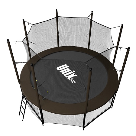 Батут UNIX line Black&Brown 8 ft (inside) Батут UNIX line Black&Brown 8 ft (inside)