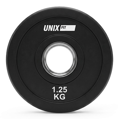 Диск обрезиненный UNIX Fit PRO 1,25 кг, 51 мм, 1 шт. Диск обрезиненный UNIX Fit PRO 1,25 кг, 51 мм, 1 шт.
