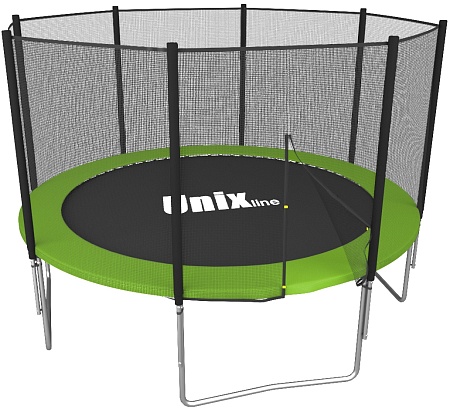 Батут UNIX line Simple 8 ft Green (outside) Батут UNIX line Simple 8 ft Green (outside)