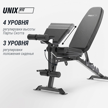 Скамья силовая универсальная UNIX Fit Bench 160 Скамья силовая универсальная UNIX Fit Bench 160