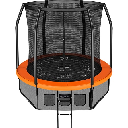 Каркасный батут Clear Fit FamilyHop 8Ft