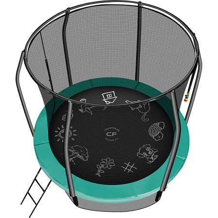 Каркасный батут Clear Fit FamilyHop 8Ft Каркасный батут Clear Fit FamilyHop 8Ft