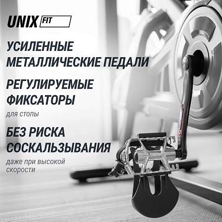 Велотренажер Спин-байк UNIX Fit SB-500 черный Велотренажер Спин-байк UNIX Fit SB-500 черный