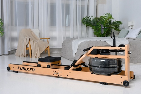 Гребной тренажер UNIX Fit светлое дерево / Wood Rower Light Гребной тренажер UNIX Fit светлое дерево / Wood Rower Light