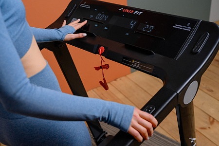 Беговая дорожка UNIX Fit Hi-tech F2 Плюс / Plus тёмная буря Беговая дорожка UNIX Fit Hi-tech F2 Плюс / Plus тёмная буря