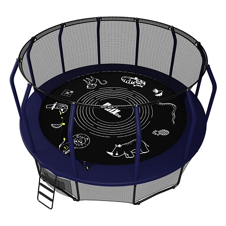 Батут UNIX line SUPREME GAME 12 ft (blue) Батут UNIX line SUPREME GAME 12 ft (blue)