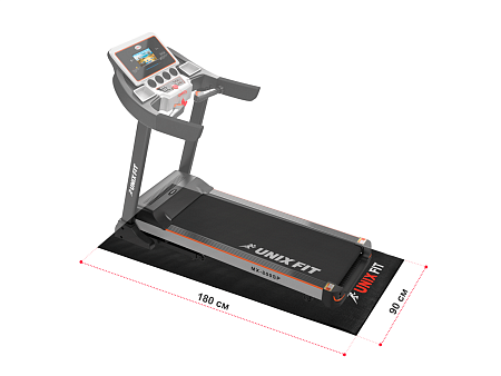 Коврик UNIX Fit для кардиотренажёров 180x90x0,6 см