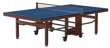 Теннисный стол складной для помещений "RASSON PREMIUM R200 Indoor" (274 х 152,5 х 76 см, выветренный орех) с сеткой