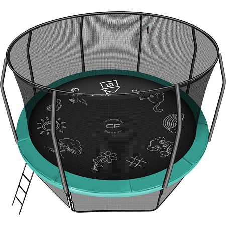 Каркасный батут Clear Fit FamilyHop 12Ft Каркасный батут Clear Fit FamilyHop 12Ft
