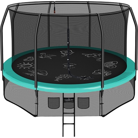 Каркасный батут Clear Fit FamilyHop 12Ft Каркасный батут Clear Fit FamilyHop 12Ft