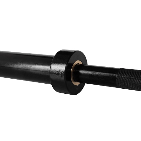 Гриф олимпийский UNIX Fit PRO 450 прямой 220 см / 50 мм черный