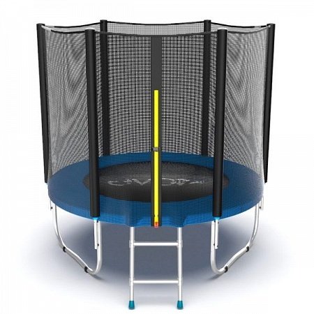 Батут с внешней сеткой и лестницей EVO Jump External 6ft (Blue) Батут с внешней сеткой и лестницей EVO Jump External 6ft (Blue)
