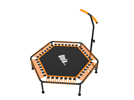 Батут UNIX line FITNESS Orange (130 cm)
