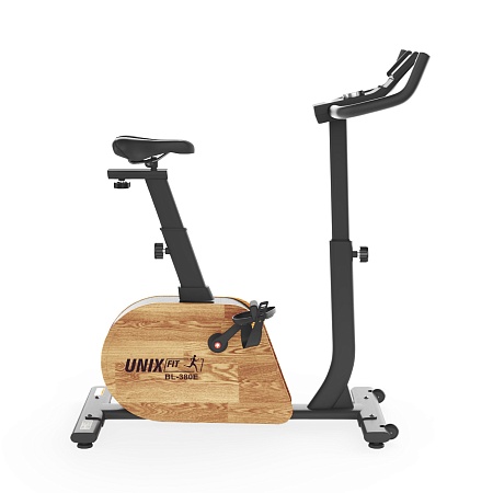 Велотренажер генераторный UNIX Fit BL-380E деревянный / Wood Велотренажер генераторный UNIX Fit BL-380E деревянный / Wood