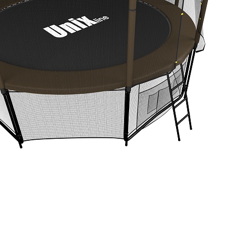 Батут UNIX line Black&Brown 8 ft (outside) Батут UNIX line Black&Brown 8 ft (outside)