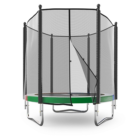 Батут UNIX Line Simple 6 ft (183 см) с внешней защитной сеткой, цветной Батут UNIX Line Simple 6 ft (183 см) с внешней защитной сеткой, цветной