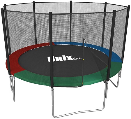 Батут UNIX line Simple 8 ft Color (outside) Батут UNIX line Simple 8 ft Color (outside)