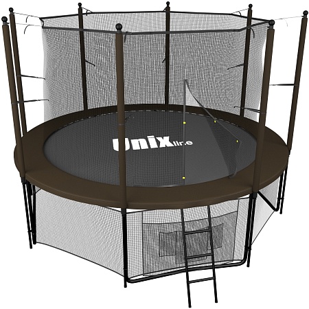 Батут UNIX line Black&Brown 8 ft (inside) Батут UNIX line Black&Brown 8 ft (inside)
