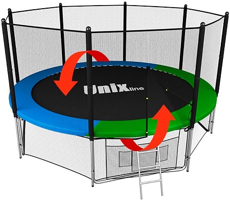 Батут UNIX line Classic 14 ft (outside) Батут UNIX line Classic 14 ft (outside)
