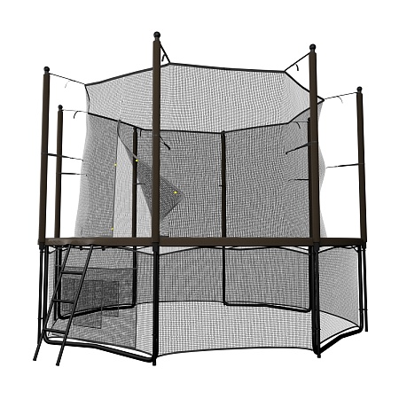 Батут UNIX line Black&Brown 8 ft (inside) Батут UNIX line Black&Brown 8 ft (inside)