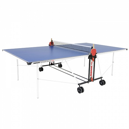Теннисный стол DONIC OUTDOOR ROLLER FUN BLUE Теннисный стол DONIC OUTDOOR ROLLER FUN BLUE