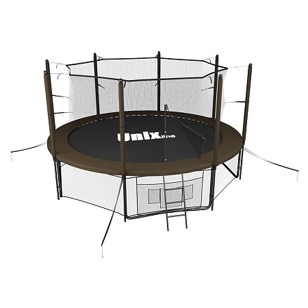 Батут UNIX line Black&Brown 10 ft (inside) Батут UNIX line Black&Brown 10 ft (inside)