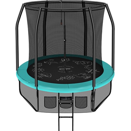 Каркасный батут Clear Fit FamilyHop 8Ft Каркасный батут Clear Fit FamilyHop 8Ft