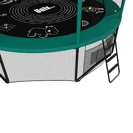 Батут UNIX line SUPREME GAME 8 ft (green) Батут UNIX line SUPREME GAME 8 ft (green)