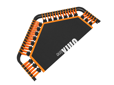 Батут UNIX line FITNESS Orange (130 cm)