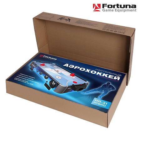 Аэрохоккей Fortuna HR-31 Blue Ice Hybrid настольный 86х43х15см